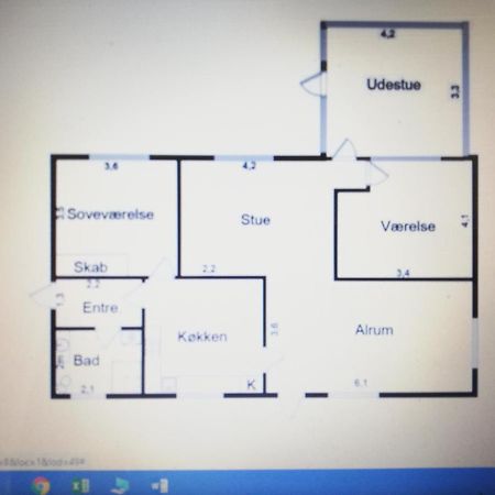 Holiday Home Kirkeby Feriehus Roslev المظهر الخارجي الصورة